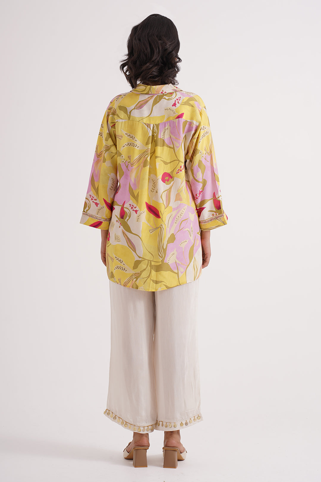 Sunset Bloom Muslin Co-ord Set