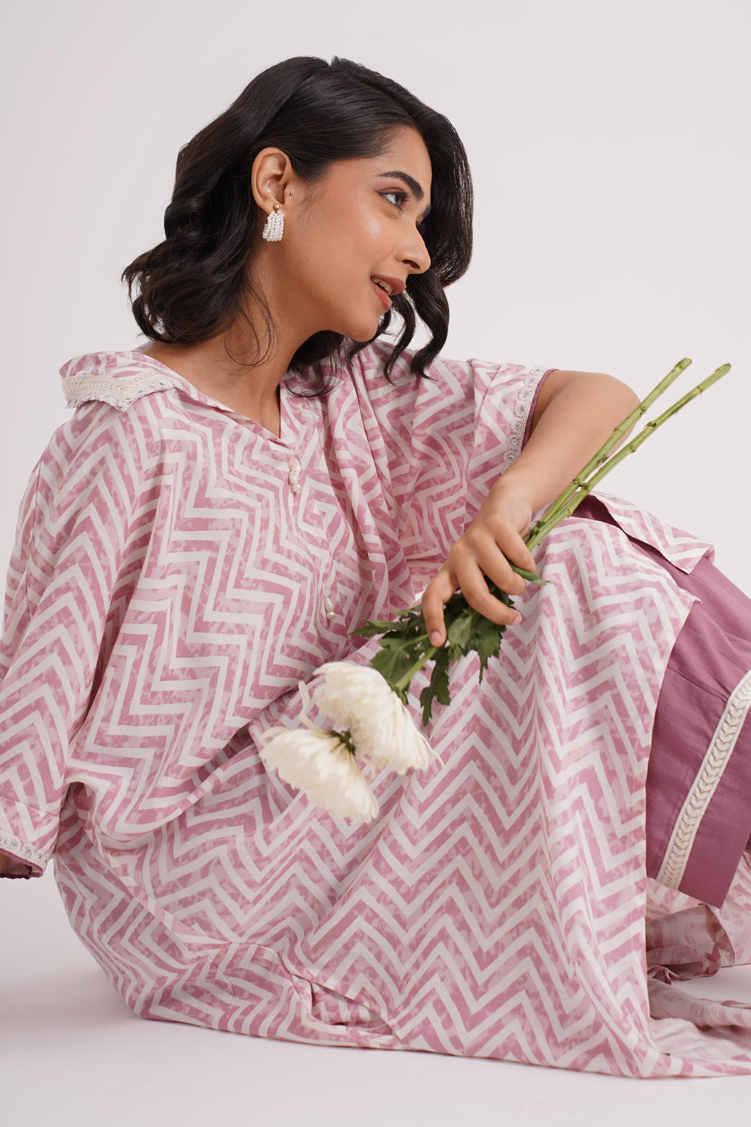 Blush Pink Cotton Co-ord Set