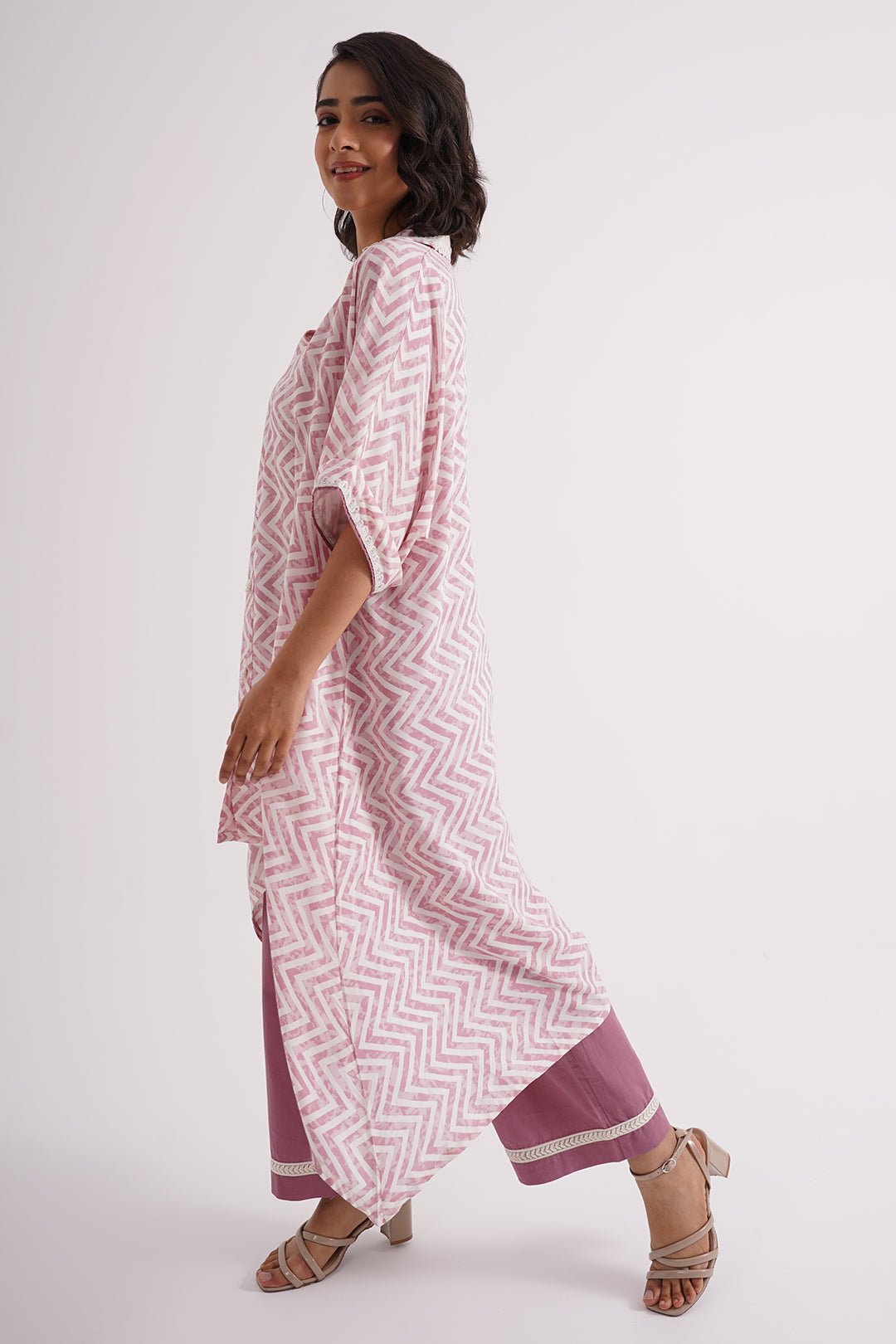 Blush Pink Cotton Co-ord Set
