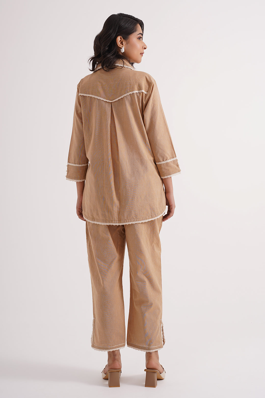 Caramel Cotton Co-ord Set