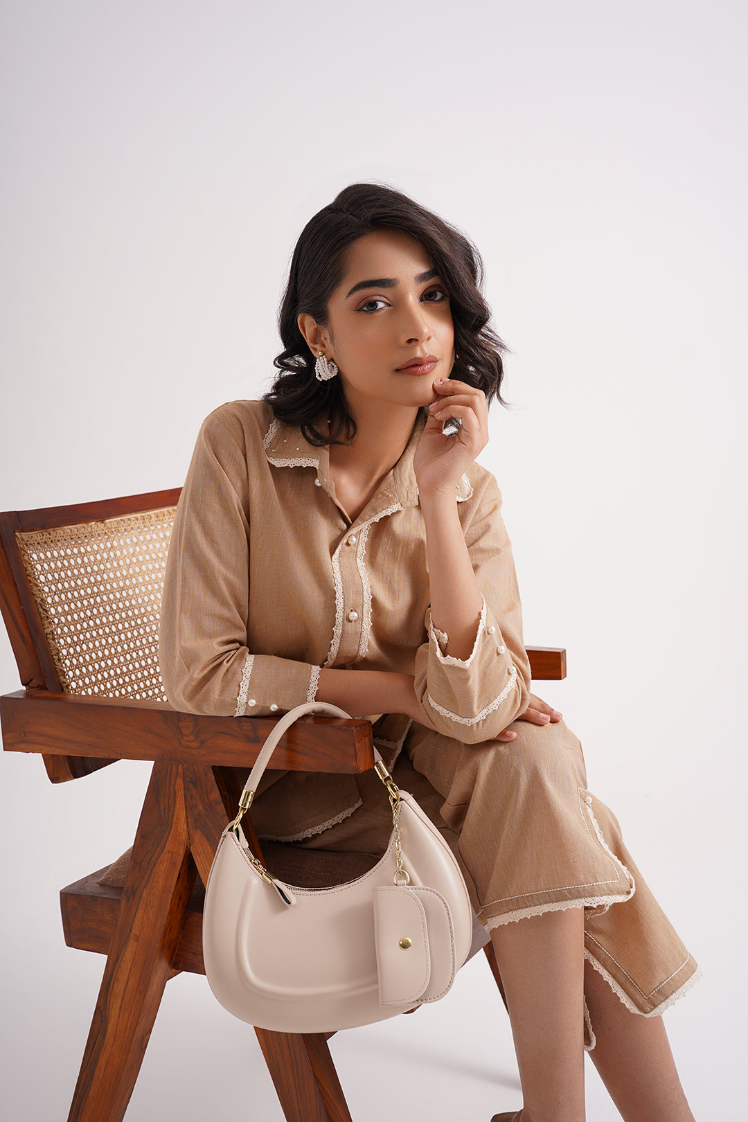 Caramel Cotton Co-ord Set
