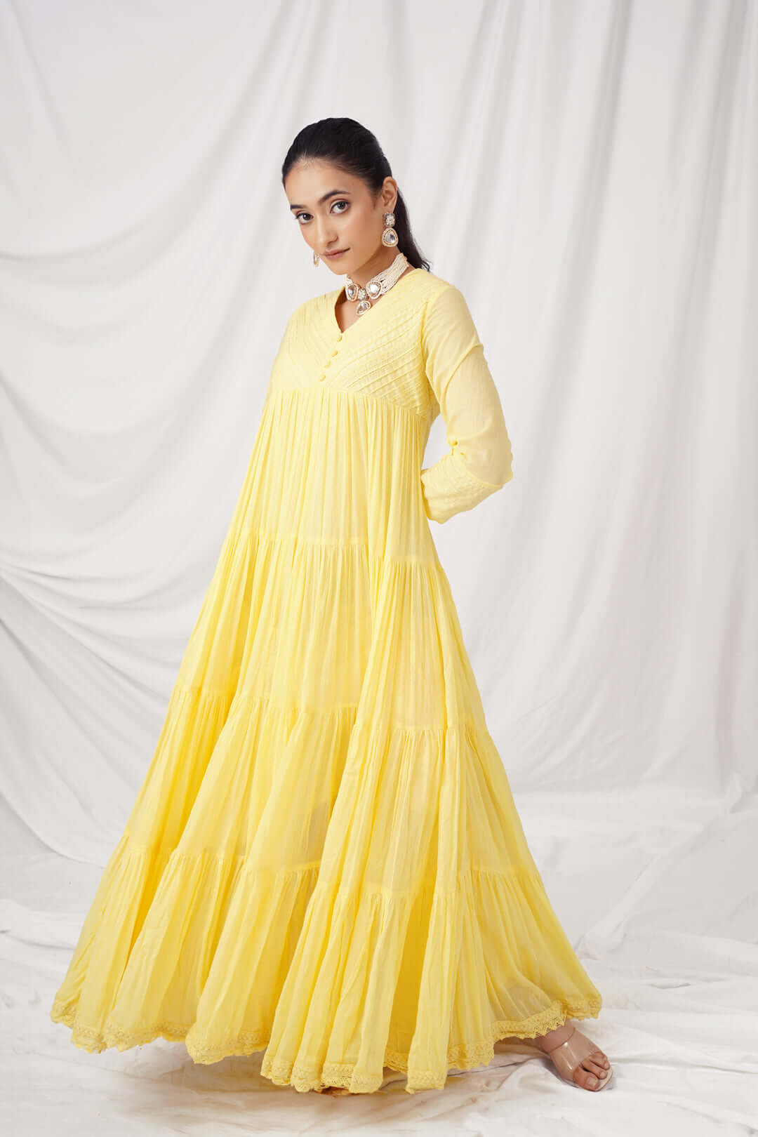 Sunflower Yellow Cotton Dress