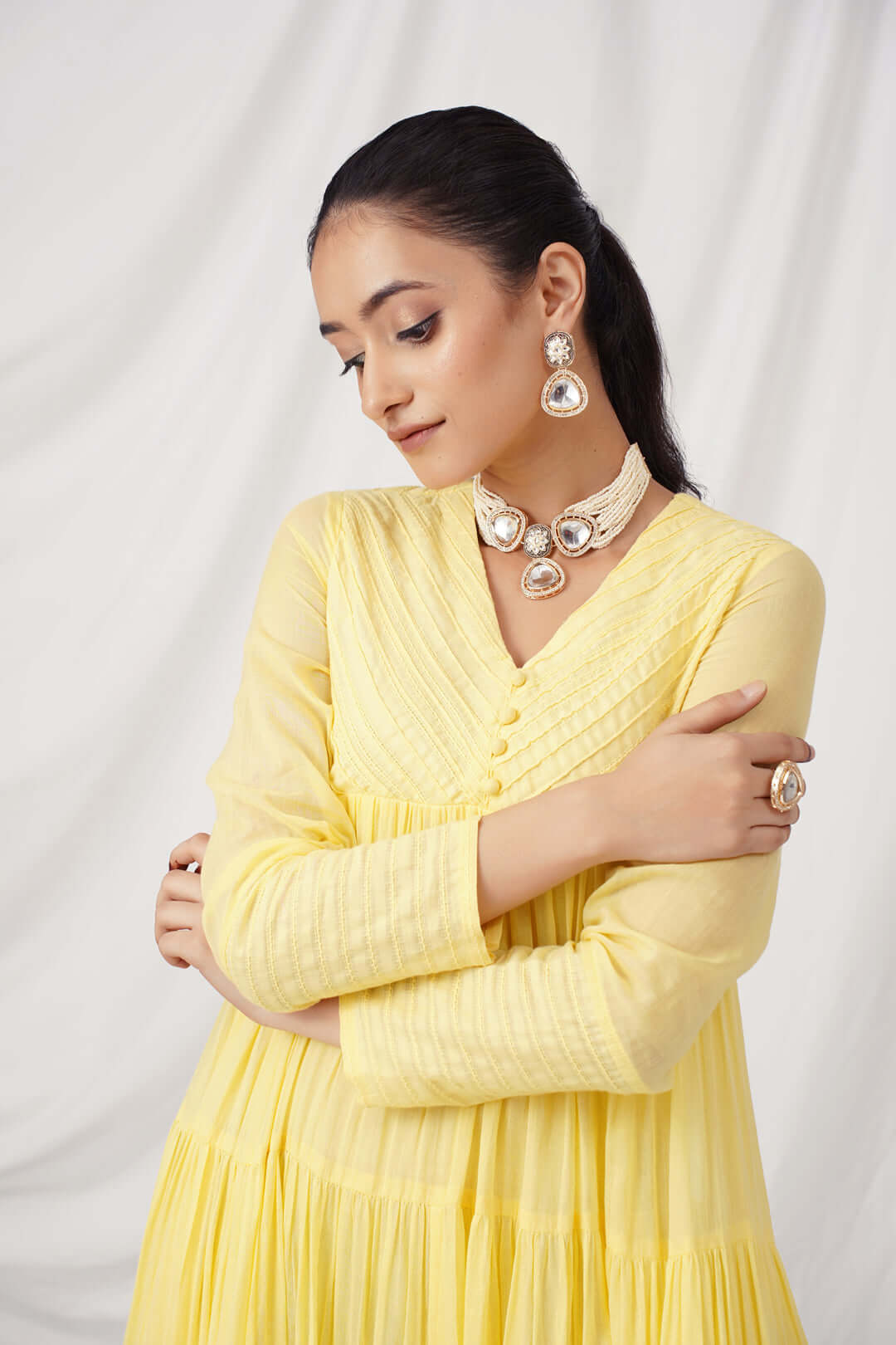 Sunflower Yellow Cotton Dress