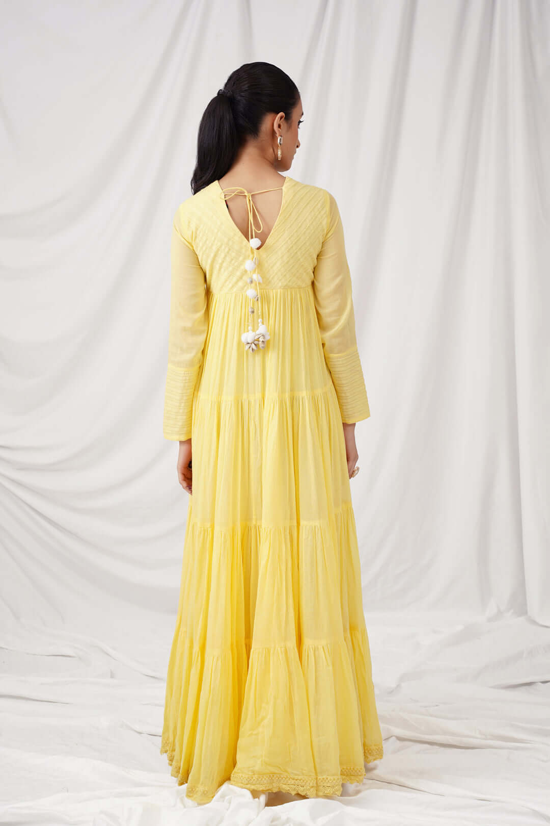 Sunflower Yellow Cotton Dress