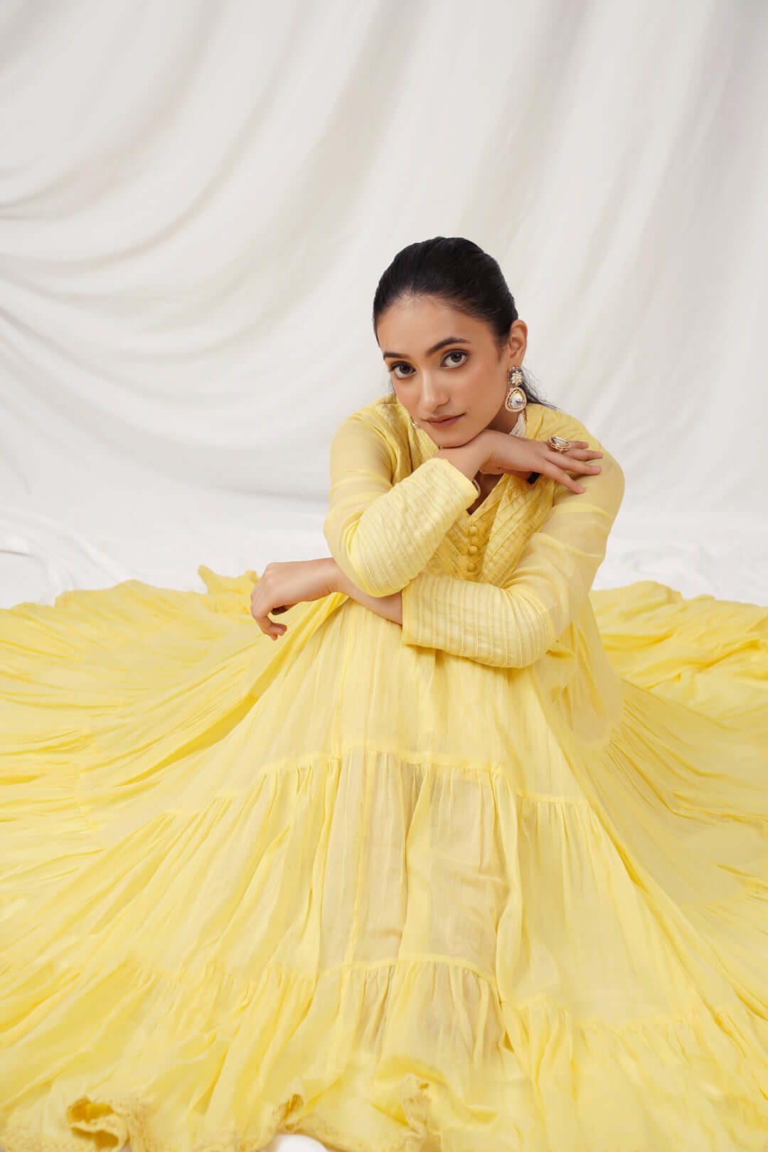 Sunflower Yellow Cotton Dress