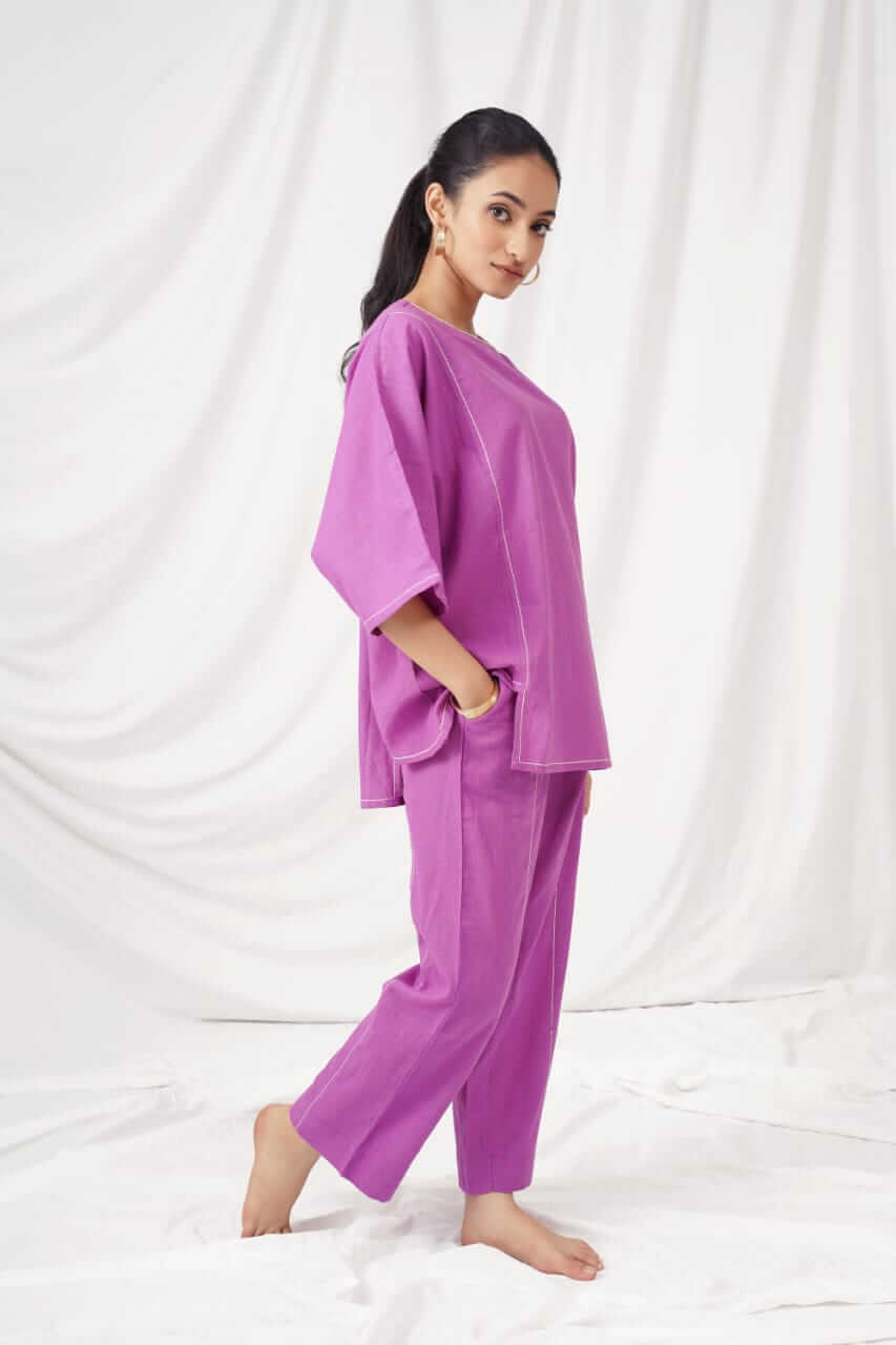 Orchid Cotton Co-ord Set